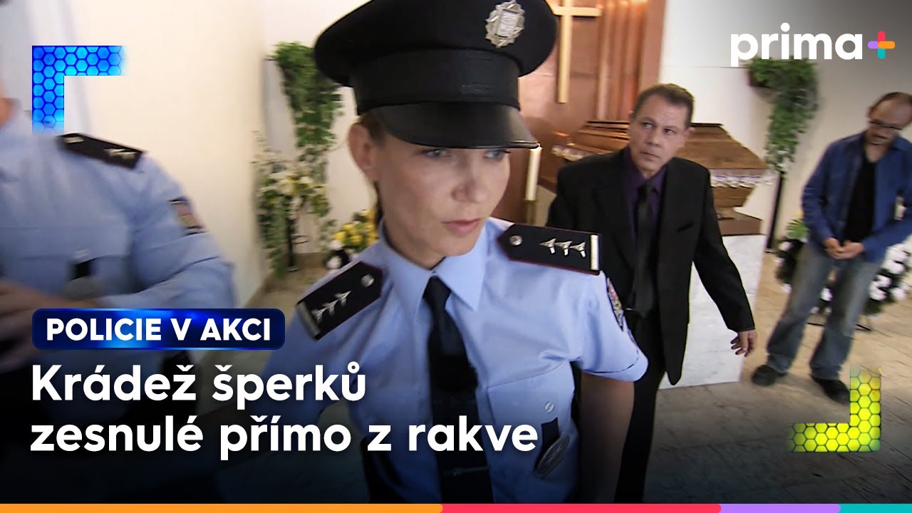 Drzý zloděj ukradl cennosti během pohřbu přímo z rakve | Policie v akci