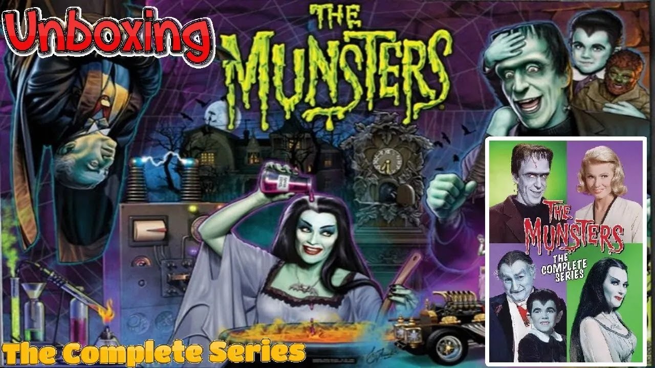 Unboxing The Munsters The Complete Series DVD Boxset