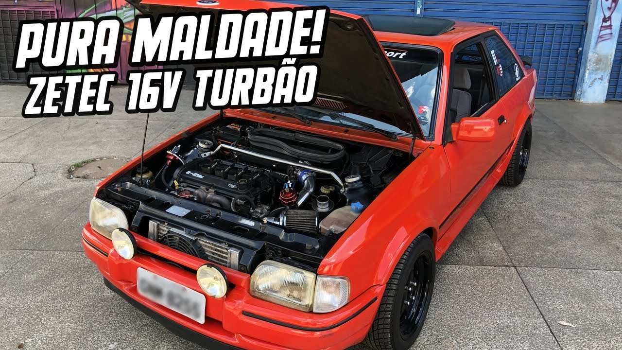ESCORT FÓRMULA XR3 COM MOTOR 1.8 ZETEC 16V TURBO - PURA MALDADE! Canal 7008films