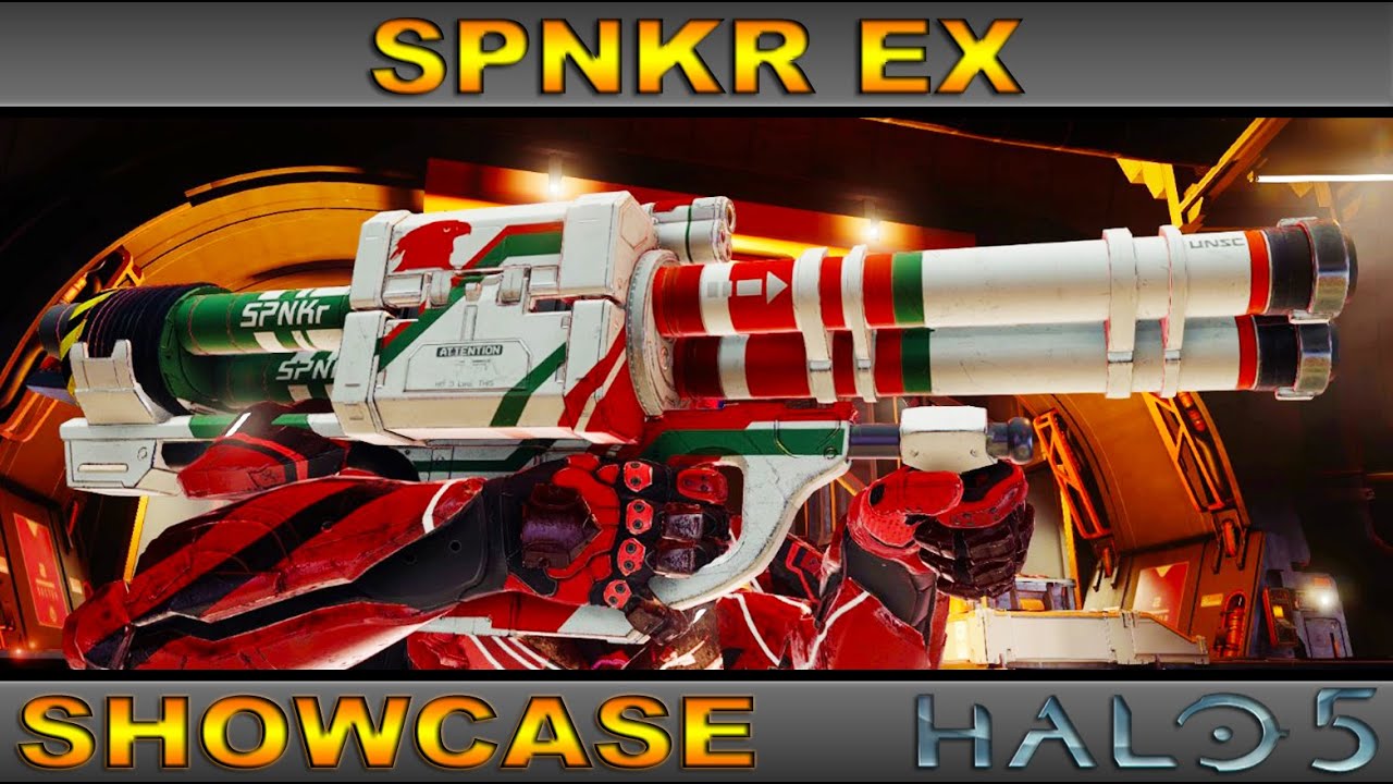 SPNKr EX - Ultra Rare Weapon Showcase - Halo 5 Guardians