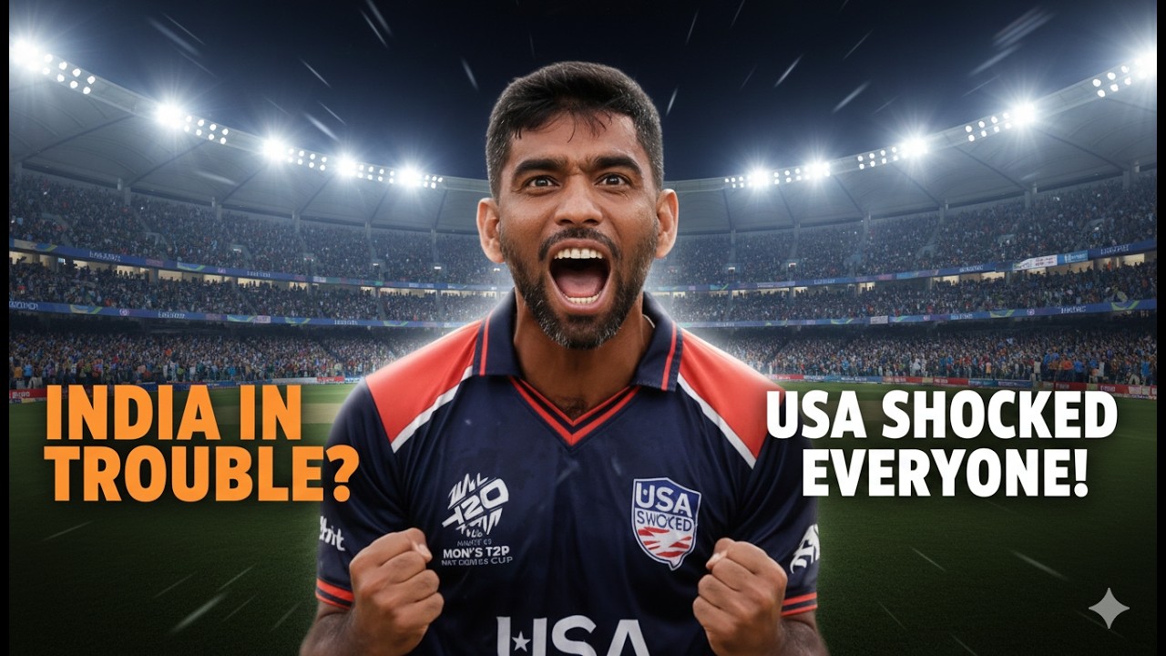 India vs USA T20 World Cup | USA Shocked India? Full Match Analysis | T20WC