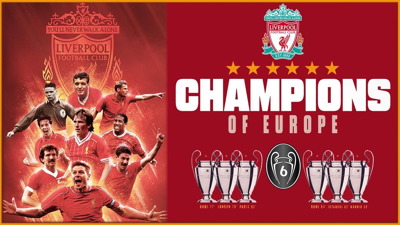 🏆 Las 6 CHAMPIONS del LIVERPOOL (1977-2019) ❤️ 