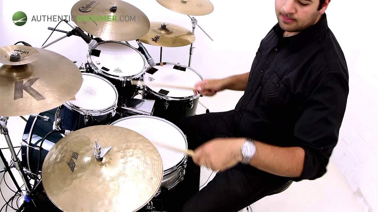 Inward Paradiddle Fills Drum Lesson | Authentic Drummer | Adrian Violi