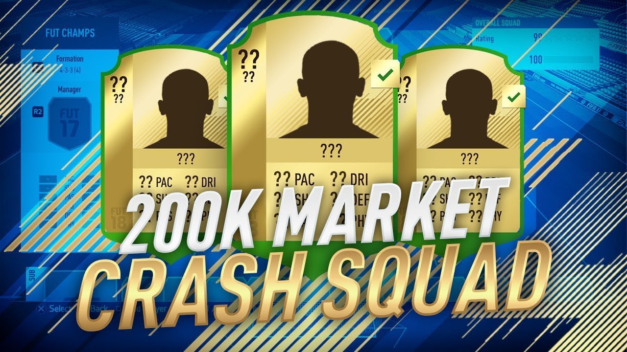 UNSTOPPABLE 200k TOTS MARKET CRASH SQUAD BUILDER in FIFA 18 ULTIMATE TEAM!