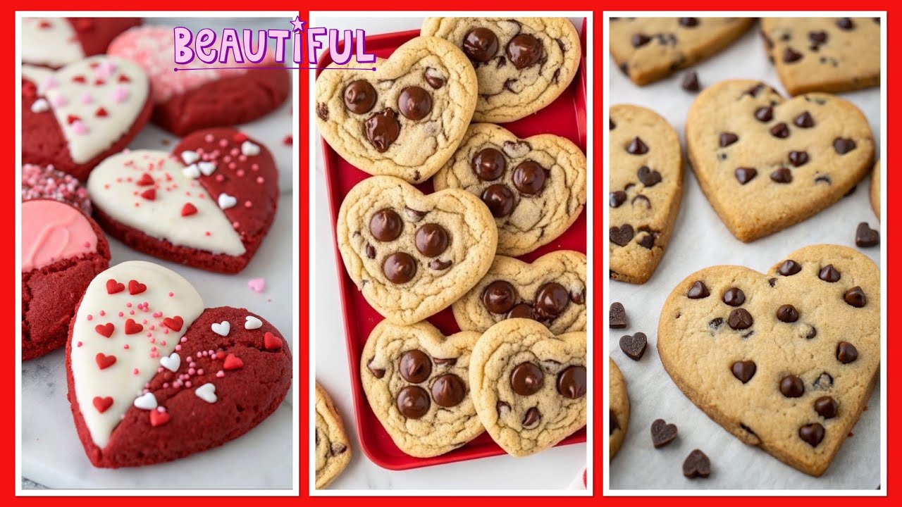 Galletas para San Valentín 💘 🍪 ideas 😍