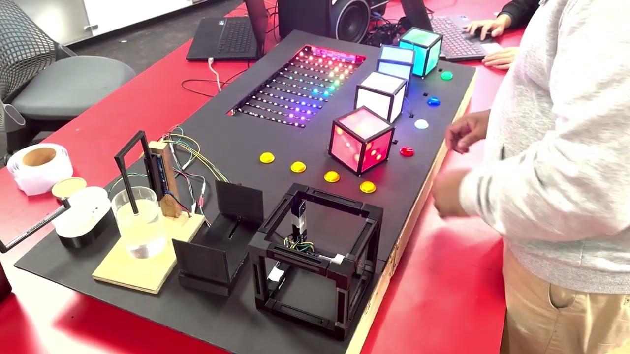 GROOVE CUBE system(Deco3850/7385 Physical Computing)