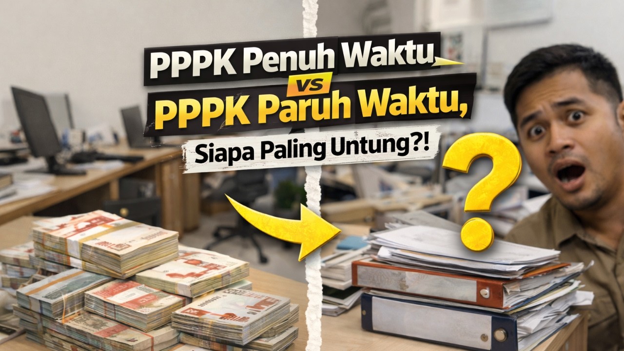 PPPK Penuh Waktu vs PPPK Paruh Waktu, Siapa Paling Untung?!