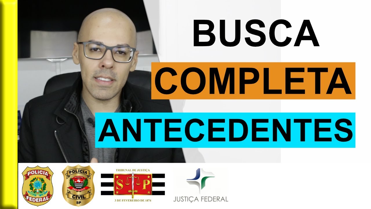 COMO TIRAR TODAS AS CERTIDÕES DE ANTECEDENTES CRIMINAIS (BUSCA COMPLETA ANTECEDENTES) grátis online