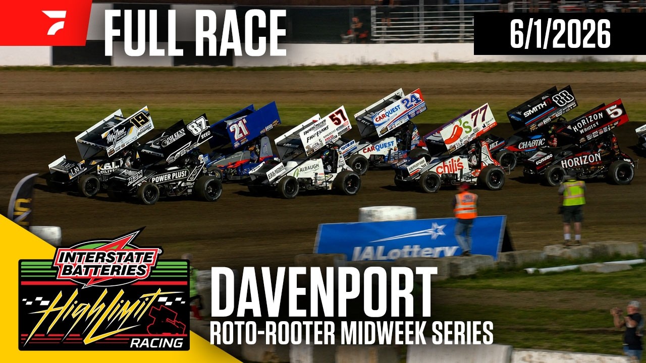 FULL RACE: High Limit Racing at Davenport Speedway 6/1/2026