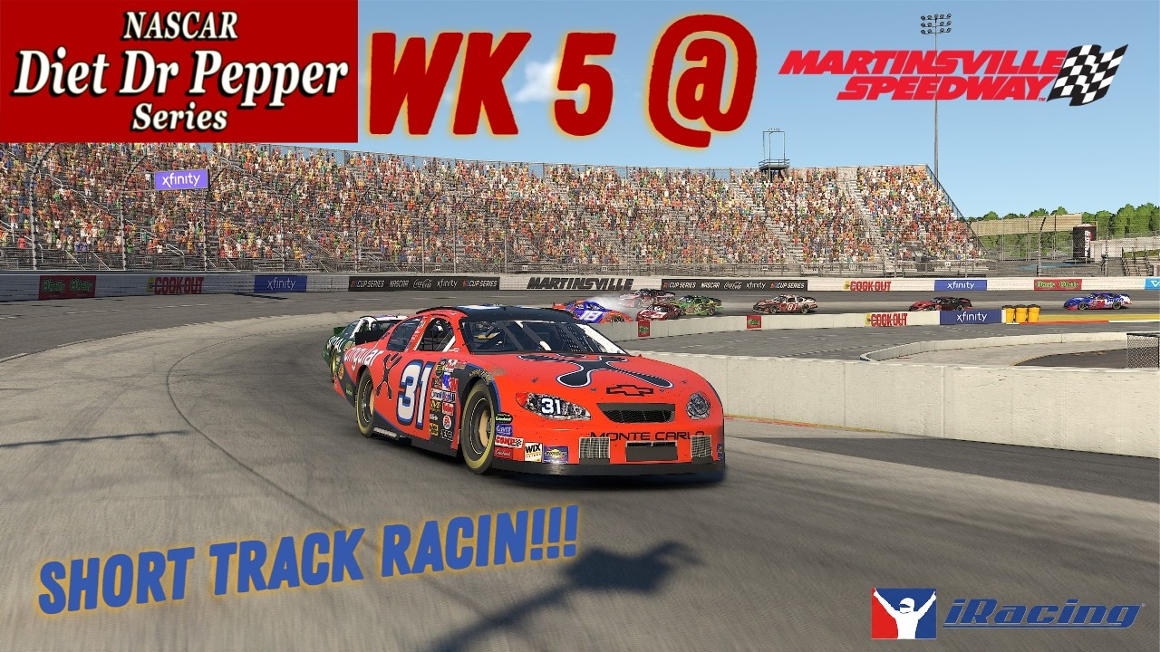 Nascar Gen 4 series @ Martinsville in the #dietdrpepperseries