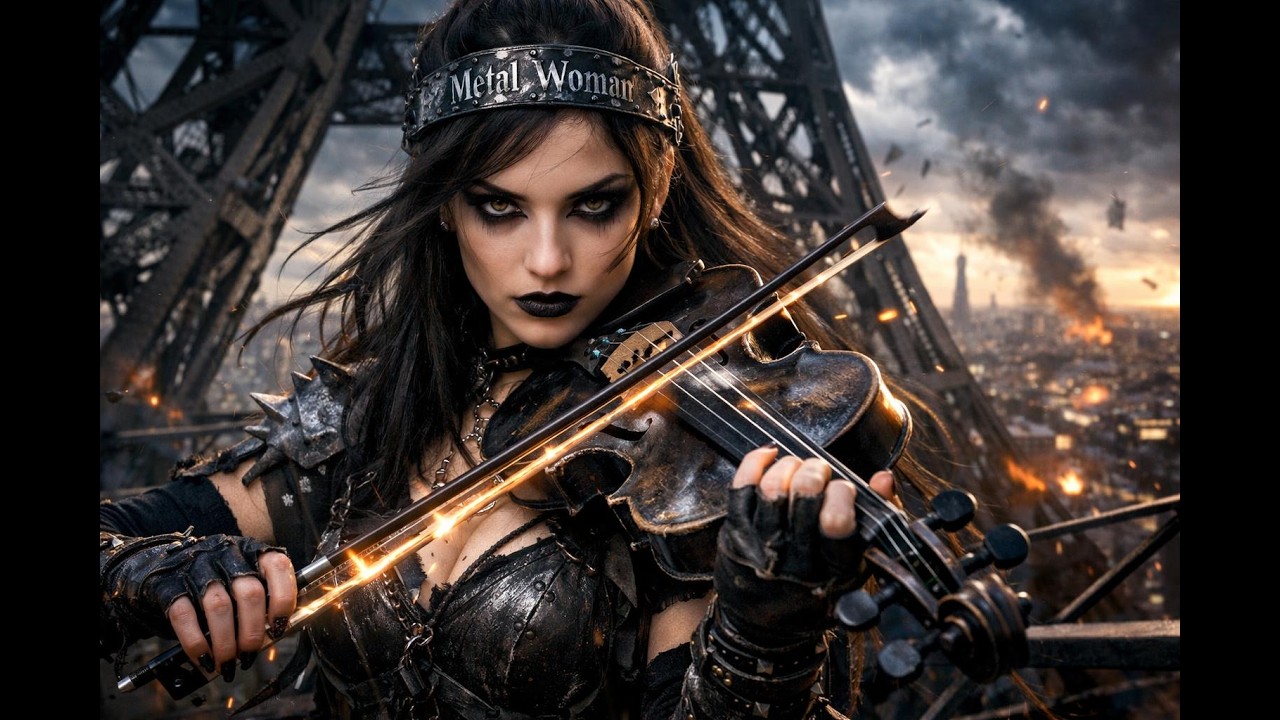 METAL WOMAN: The Ultimate Pure Metal Violin apocalyptica (Full Album 2026) Background 1H