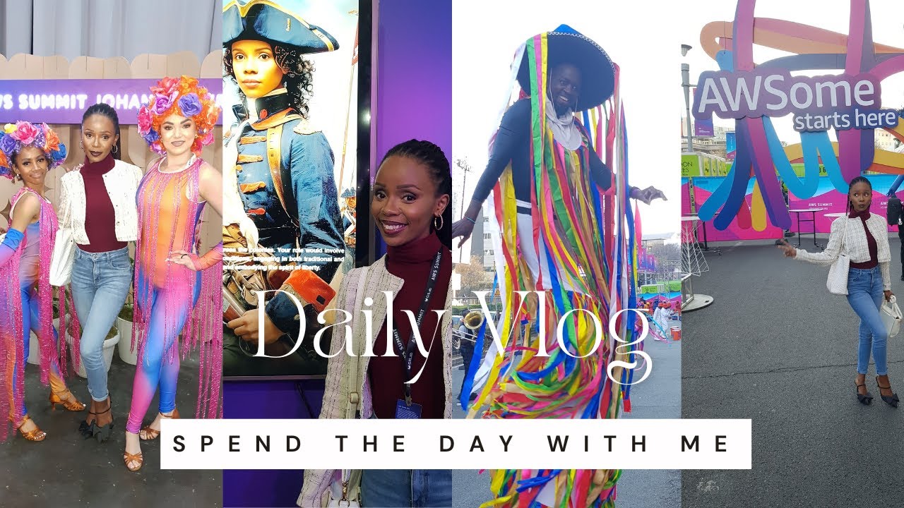 Day in the Life at AWS Summit JHB (First Big Tech Conference)