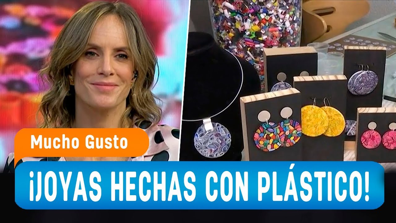 Emprendedoras hacen joyas artesanales a partir del plástico - Mucho Gusto 2019