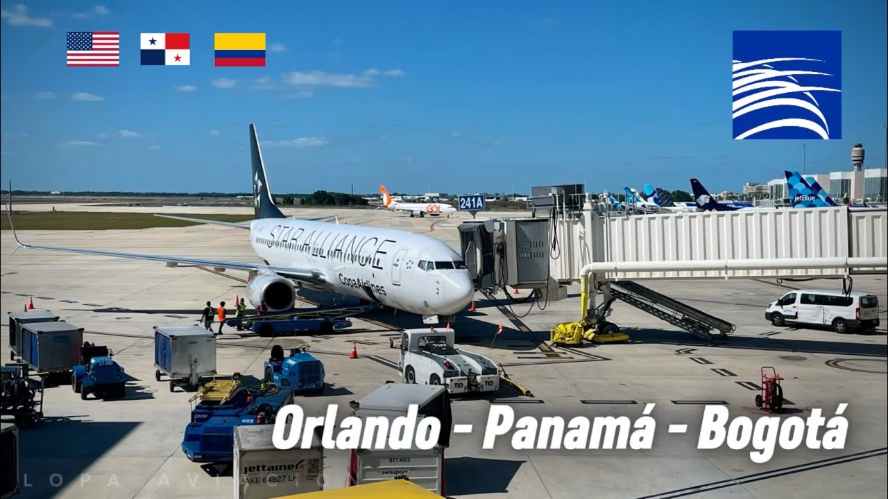 TRIP REPORT #19 | 🇺🇸 Orlando - 🇵🇦 Panamá - 🇨🇴 Bogotá (MCO-PTY-BOG) | COPA Airlines