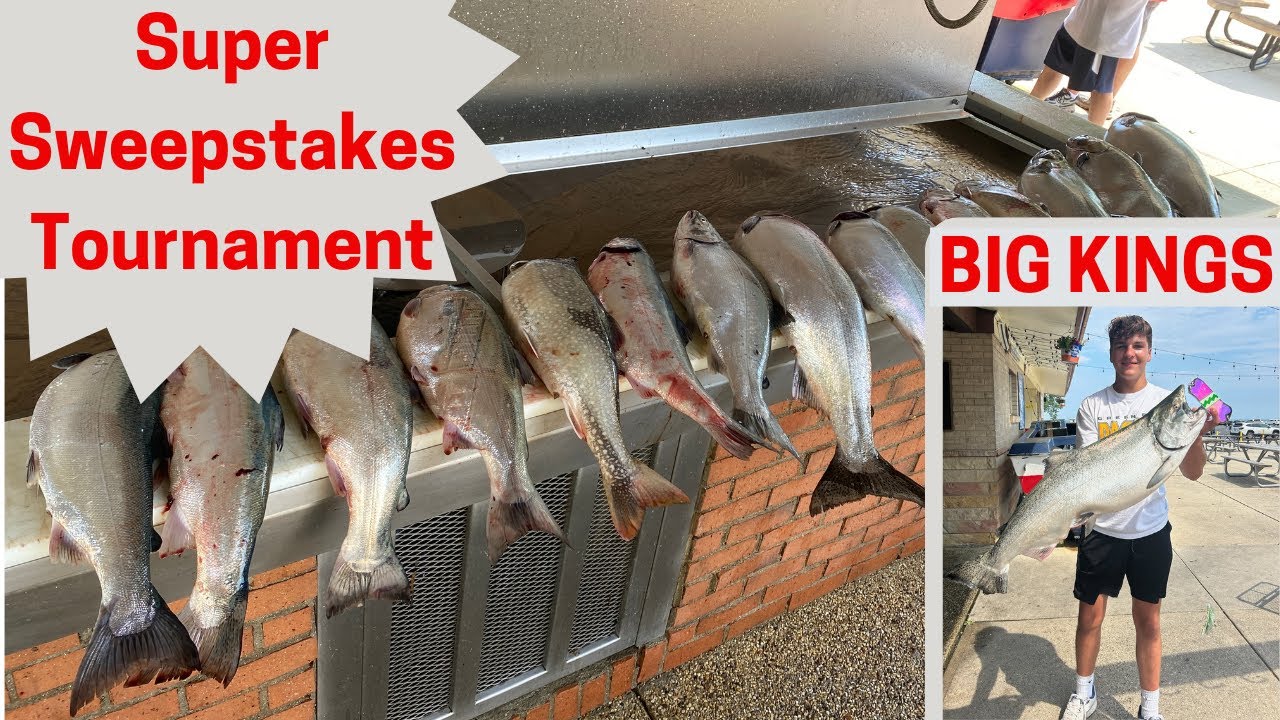 Fishing the Super Sweepstakes Tournament Out of Racine For BIG KINGS!!! (Salmon a Rama 2024)