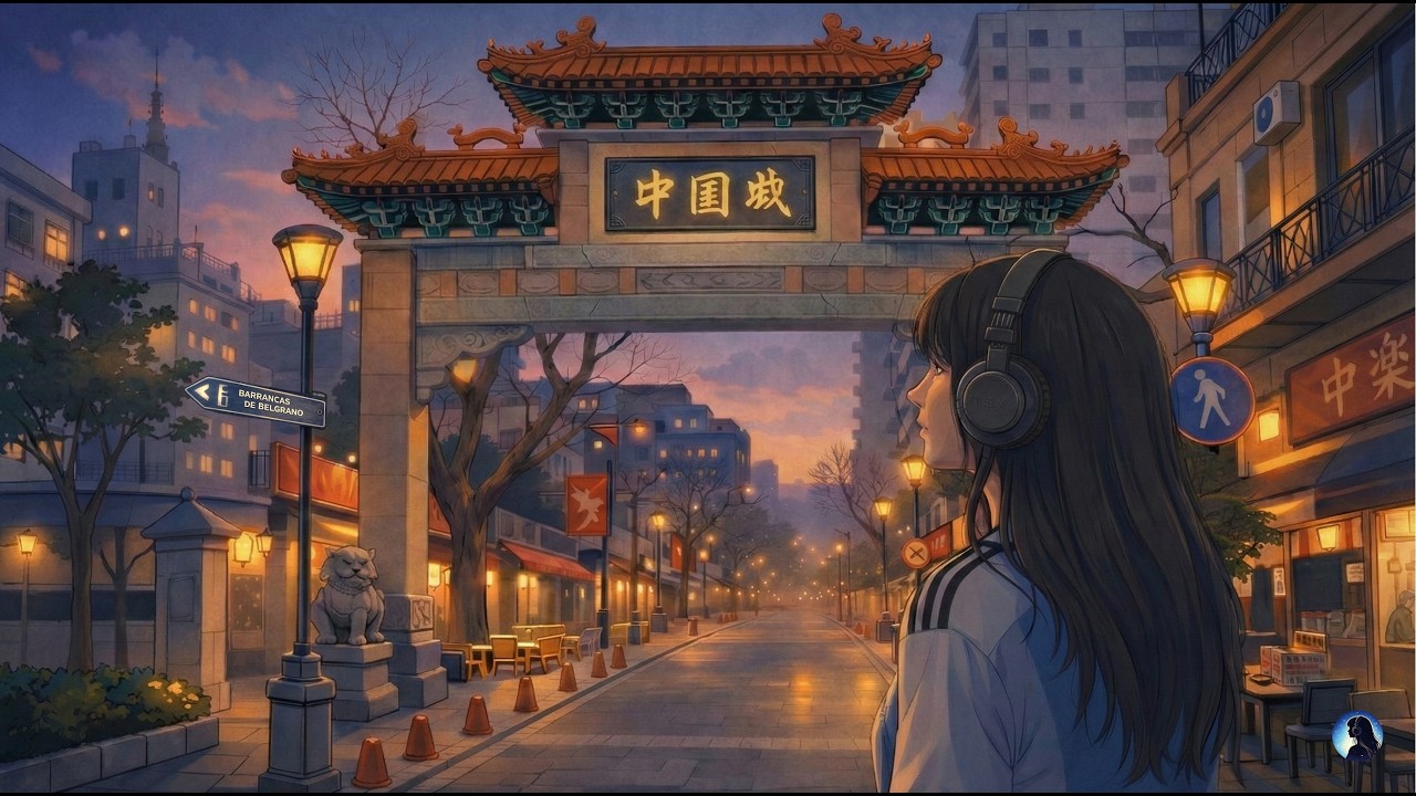 Lofi Argentino 🇦🇷 | 🇨🇳 Barrio Chino Buenos Aires | Una hora lofi chill