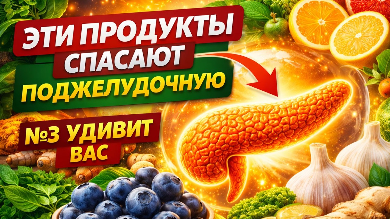10 ПРОДУКТОВ, КОТОРЫЕ ЗАЩИЩАЮТ ПОДЖЕЛУДОЧНУЮ№3 УДИВИТ ВАС!#здоровье #поджелудочная #диабет #питание