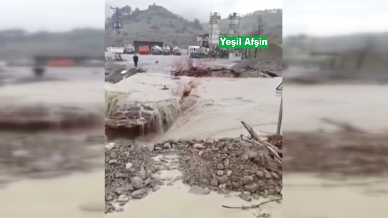 Şiddetli Yağışlar Hayatı Olumsuz Etkiledi