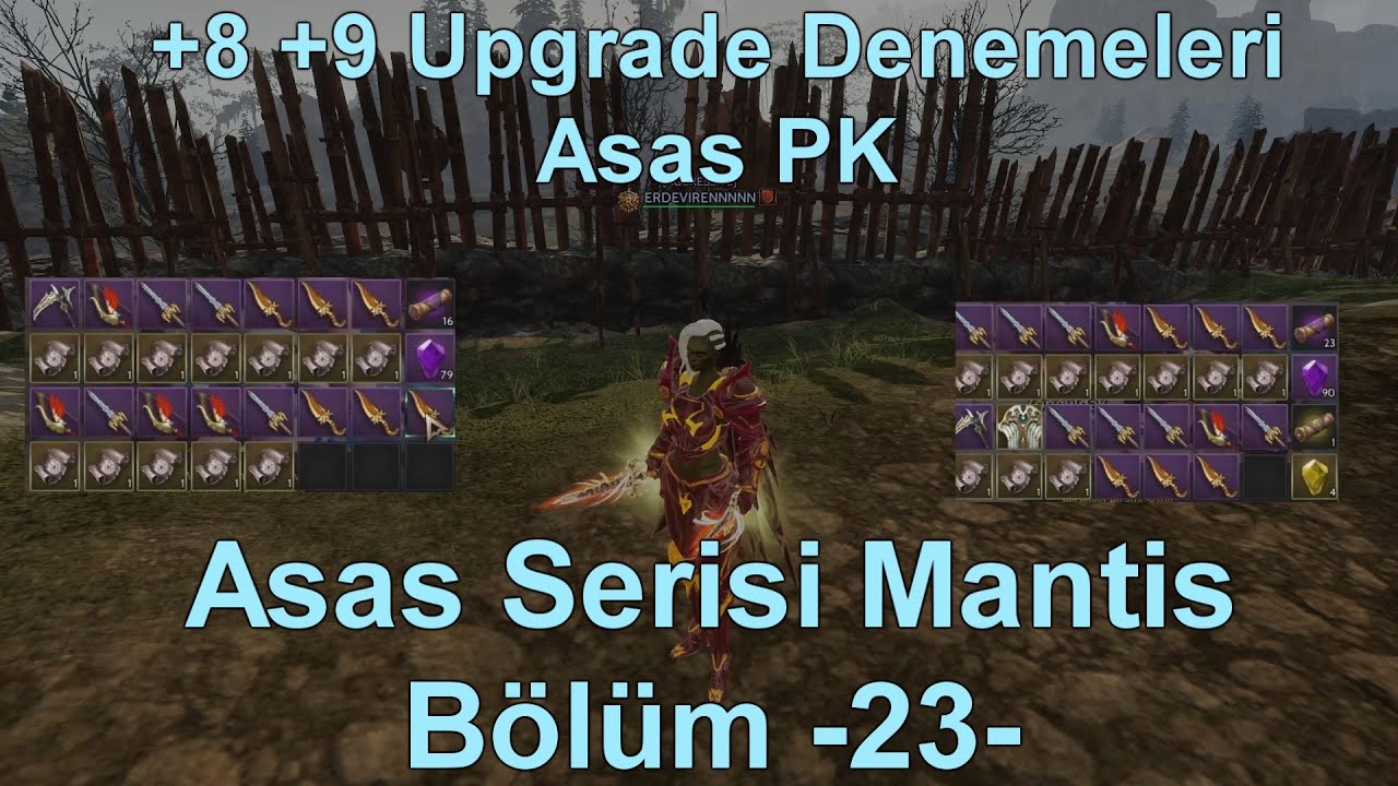 Asas 23.Bölüm | +8 , +9 Upgrade Denemeleri | Asas PK | #RiseOnline