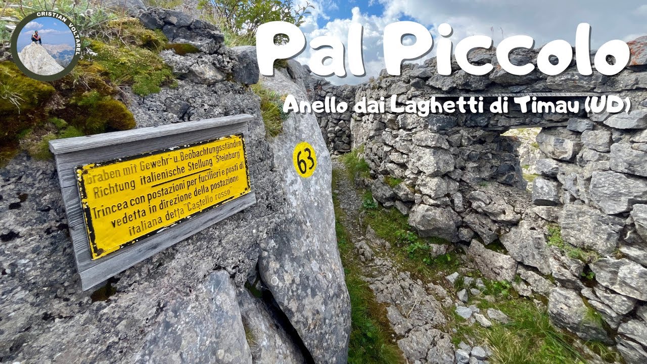 Anello Pal Piccolo Kleiner Pal dai Laghetti di Timau