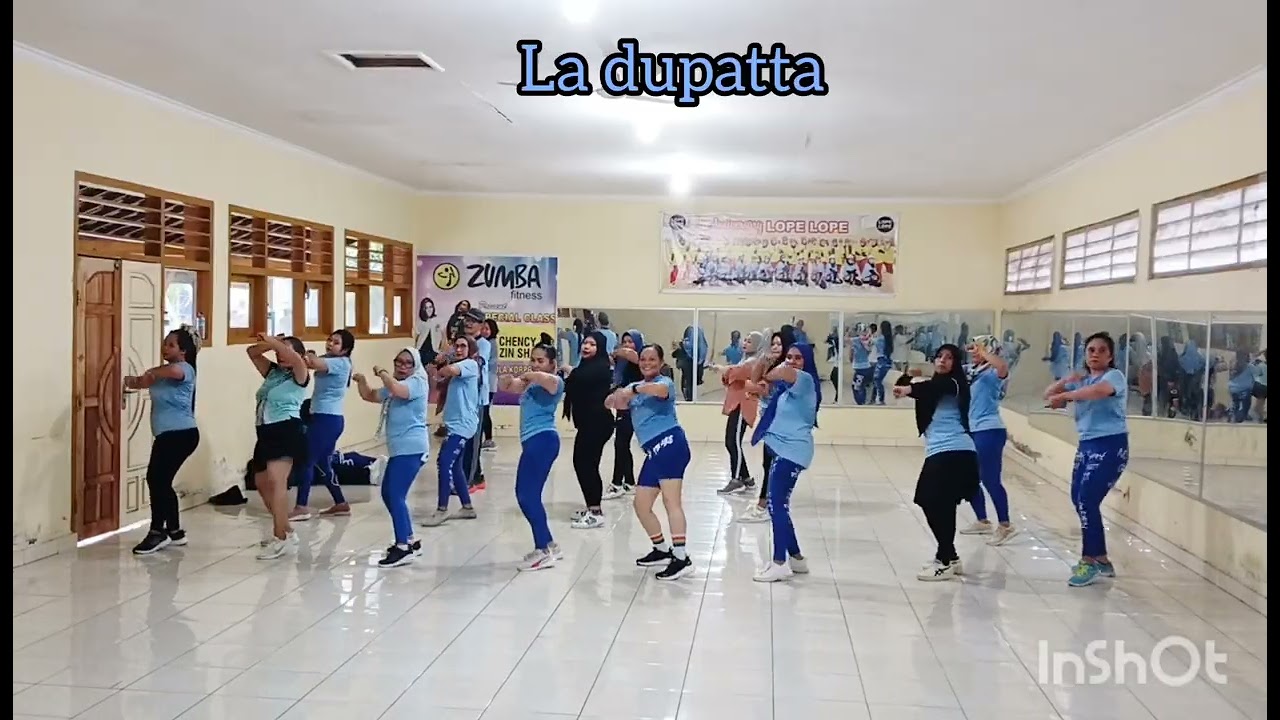 #senam kreasi ll La dupatta