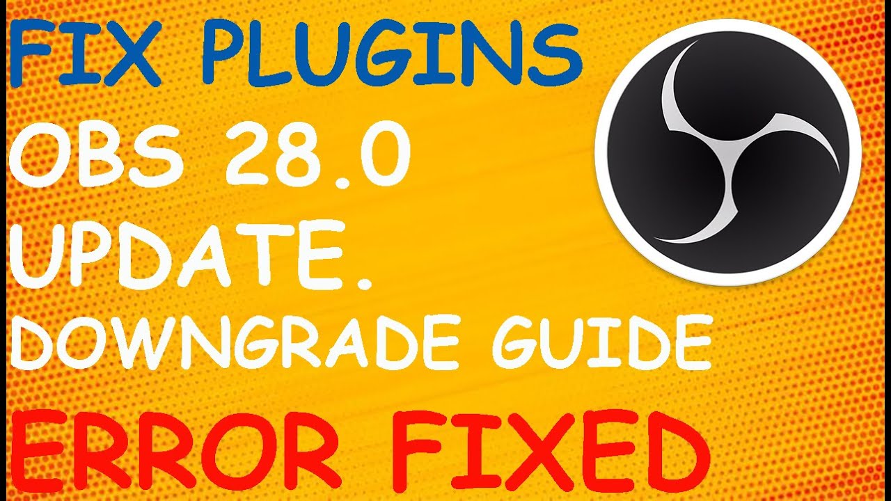 How To Fix Plugins Failed To Load In OBS Studio | Fix 