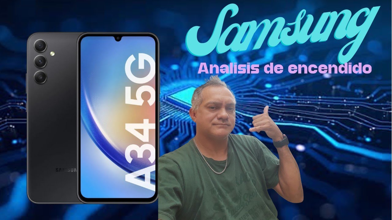 Samsung A34 no enciende - Morecell
