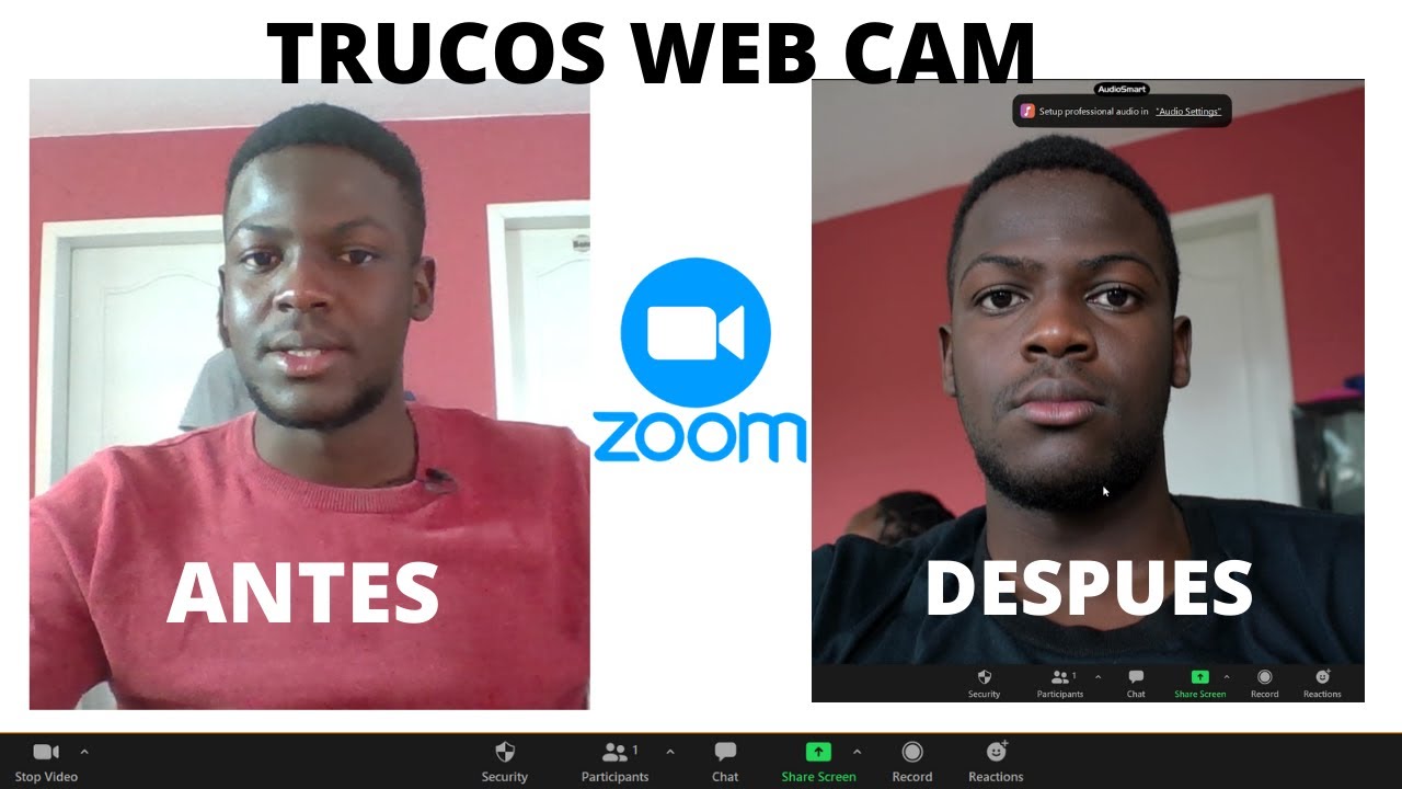Como mejorar la calidad de mi cámara en zoom/ Trucos Webcam