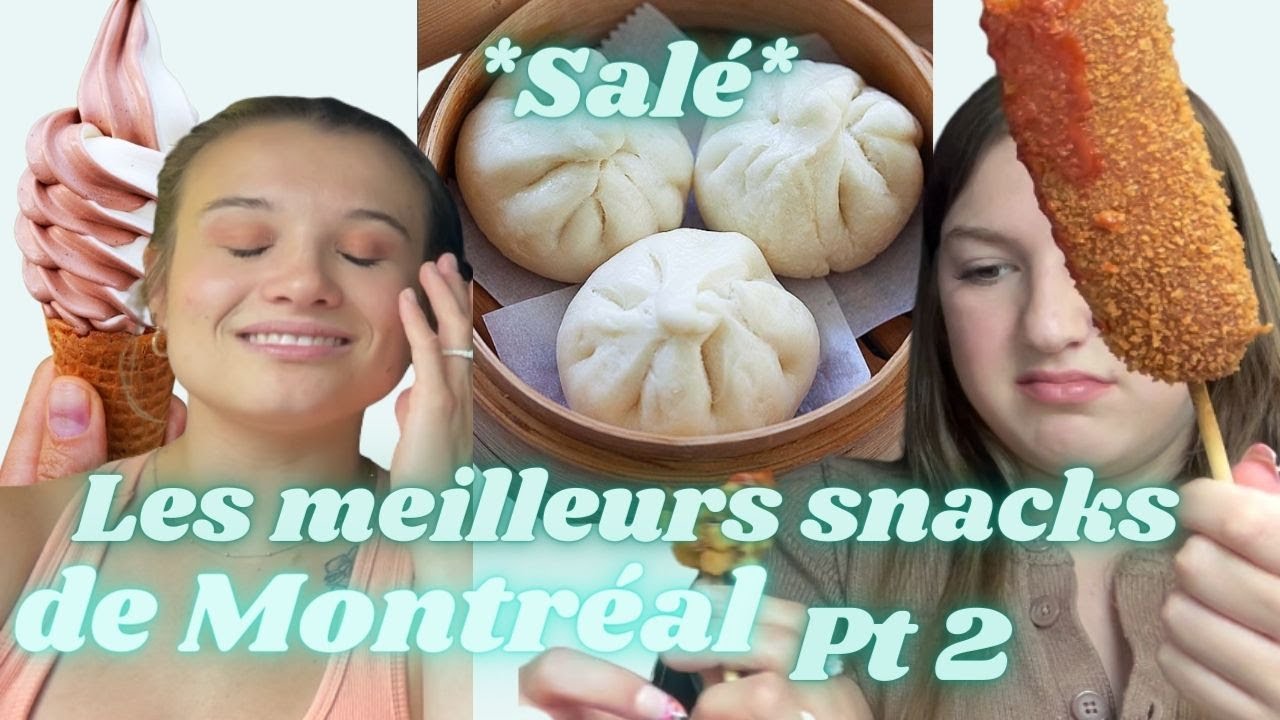 On goûte aux meilleurs snacks de Montréal partie 2! Avec Claudie Mercier