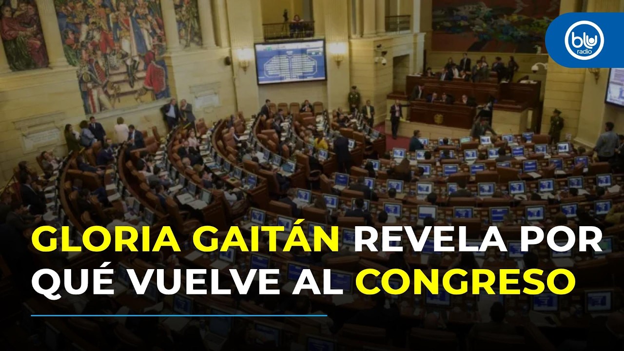 “Había jurado no volver”: Gloria Gaitán explica su regreso a la política colombiana