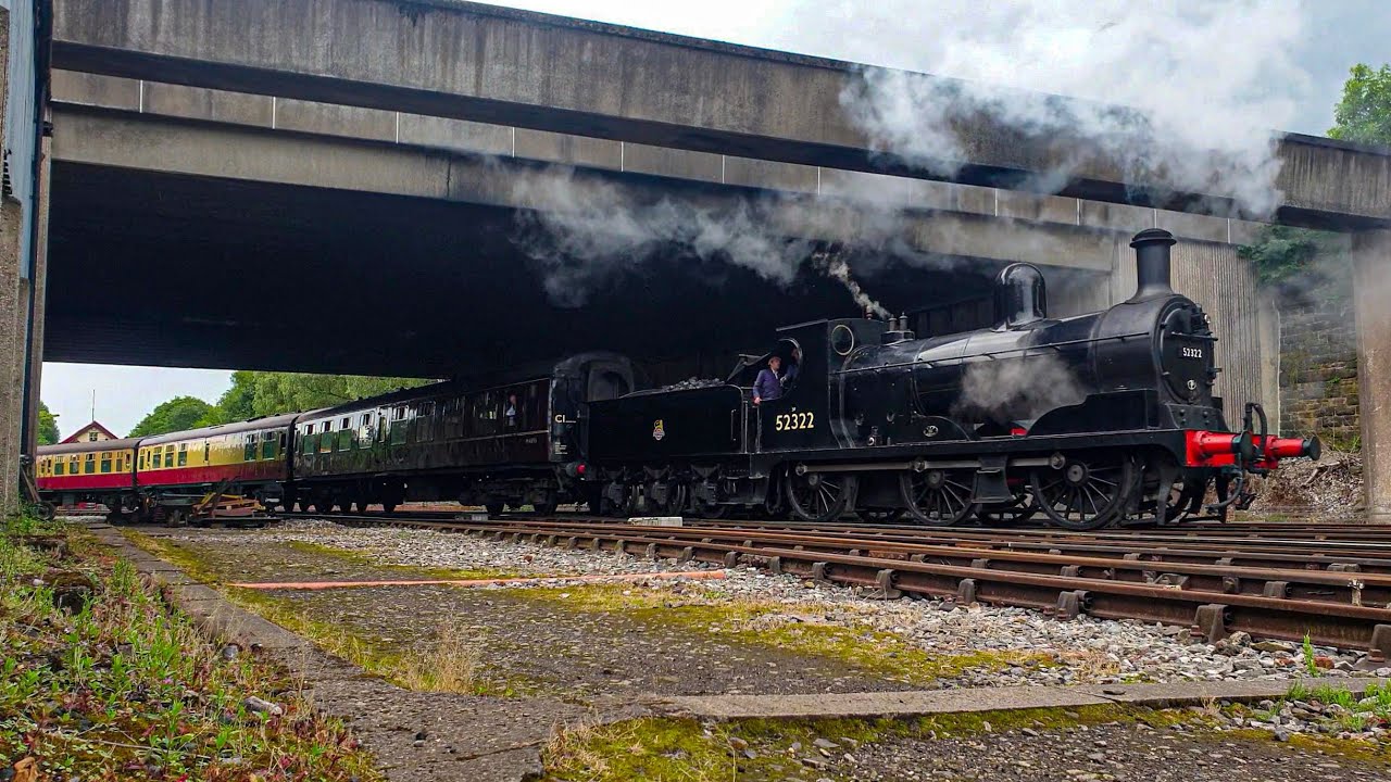 52322 Takes The Strain! East Lancs Railway 14th June 2025