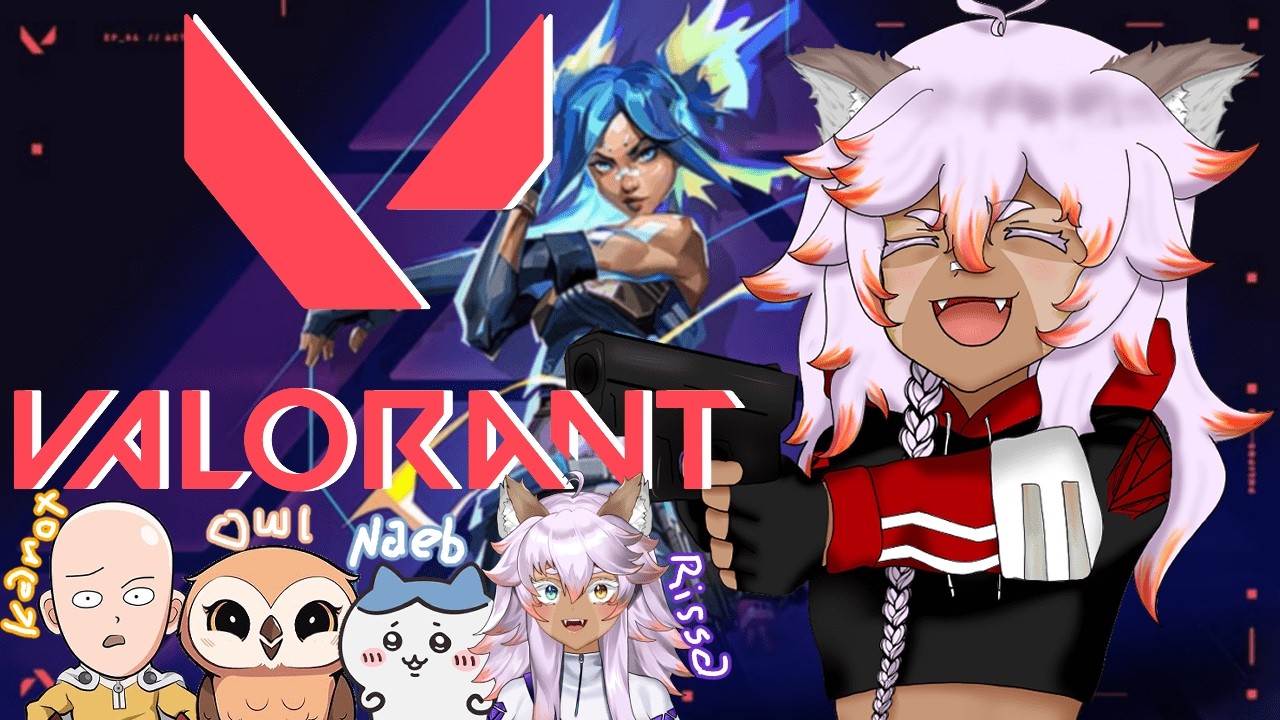 【VALORANT】(en\tag) Bambooyahallo☯️🐾w/ W teammates