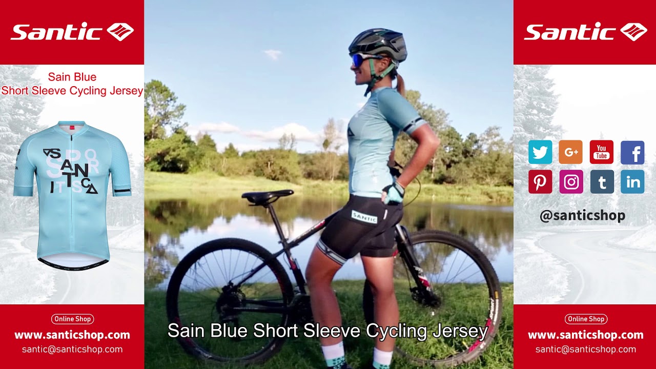 Brand New Santicshop Sain Cycling Jersey Men and Women