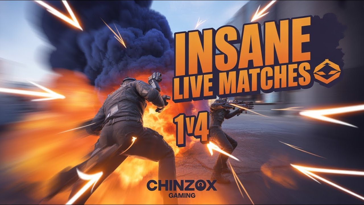Ultimate Royale Rank Up | Unbelievable Lag Gameplay | ChinzoX Gaming 👀