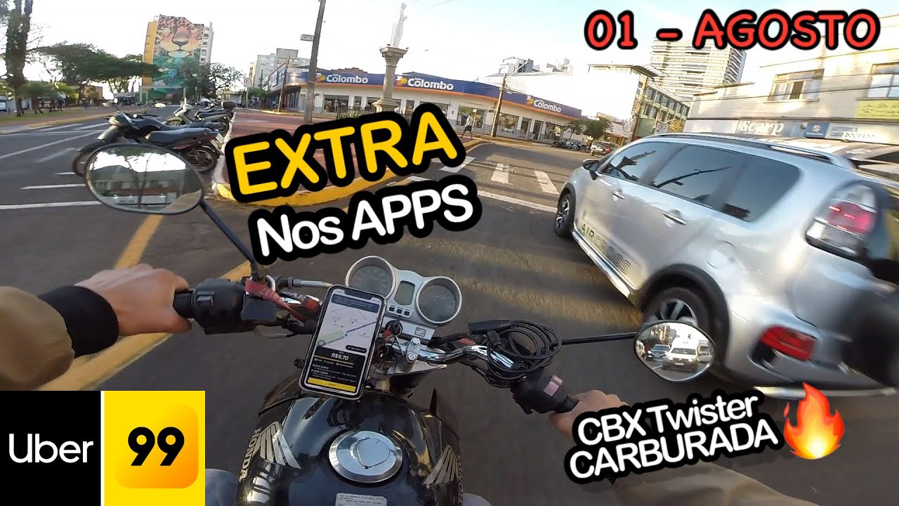 EXTRA 99 MOTO UBER MOTO - CBX TWISTER CARBURADA🔥