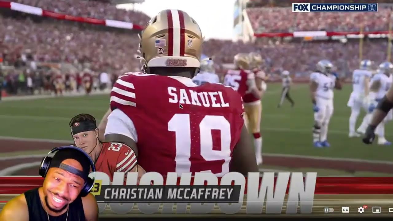 Seahawk fan reacts to the Lions vs. San Francisco 49ers | NFC Championship | Game Highlights