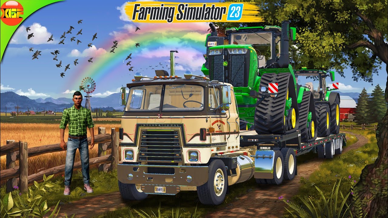 John Deere Farm Fs23 #20 | Growing Wheat and Finally Harvesting