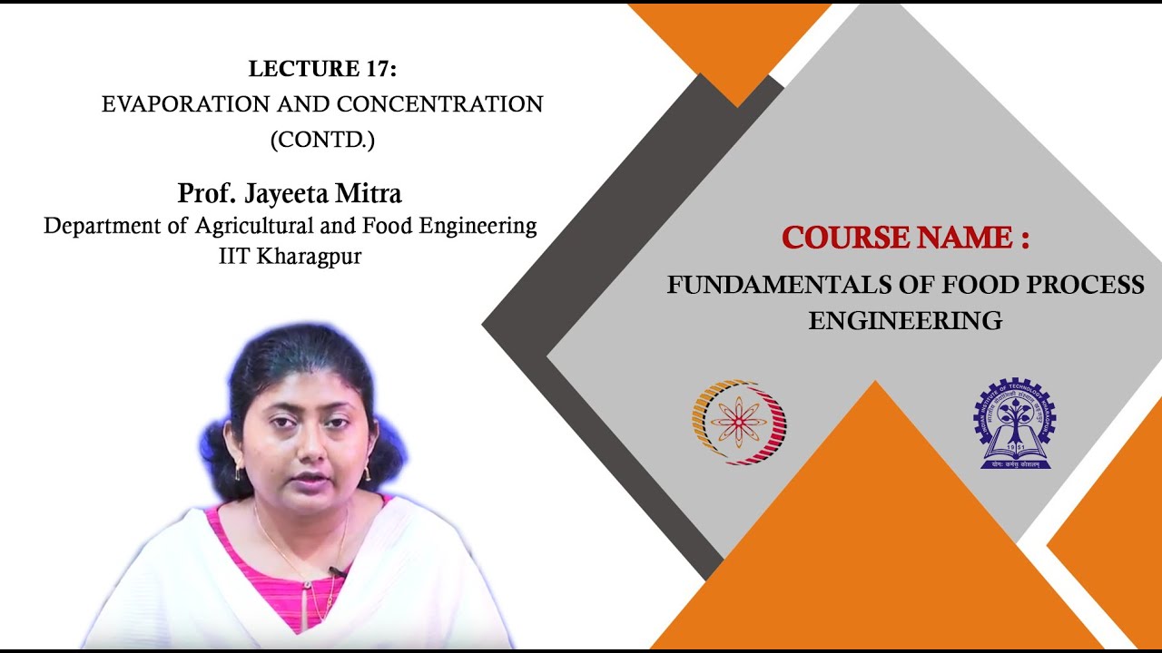 Lecture 17: Evaporation and concentration