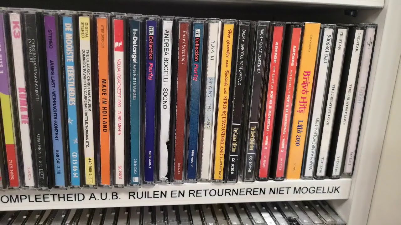 Kringloopwinkel Dromehof - Een kijkje vóór de heropening – CD collectie