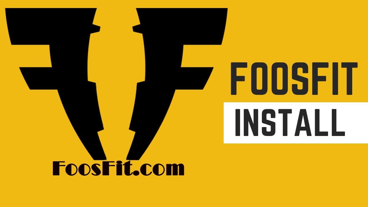 FoosFit Install (Foosball Robot!)