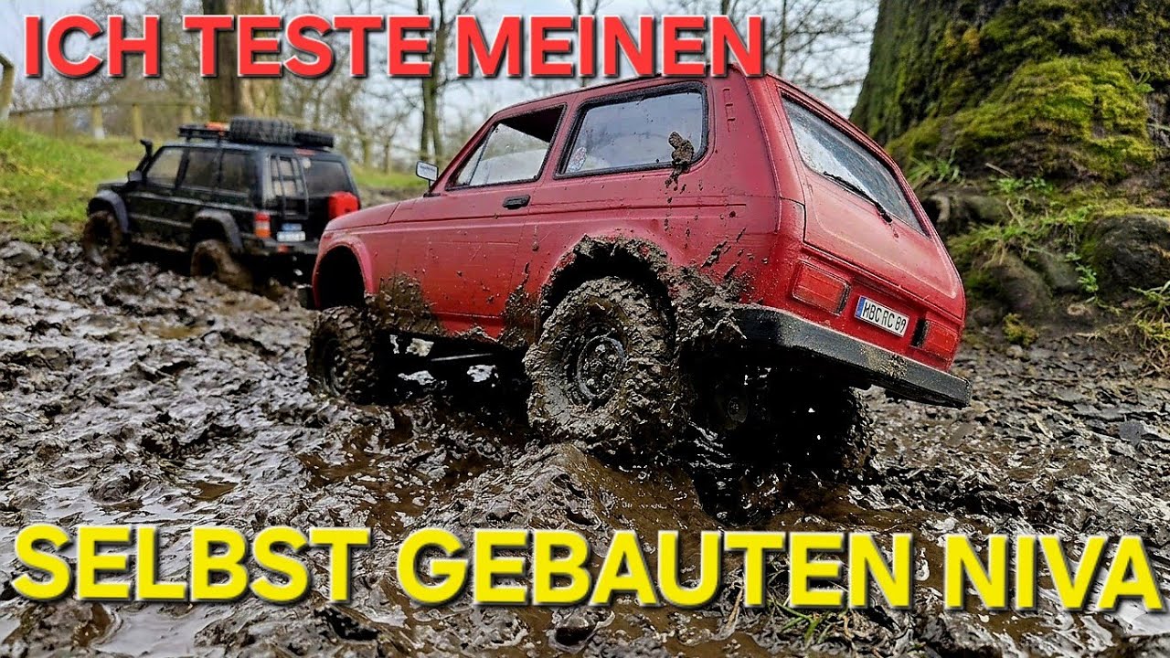 JEDER sagte, er schafft es nicht... schau dir das an! 😲 Unglaublich! RC 1:10 Lada Niva Crawler