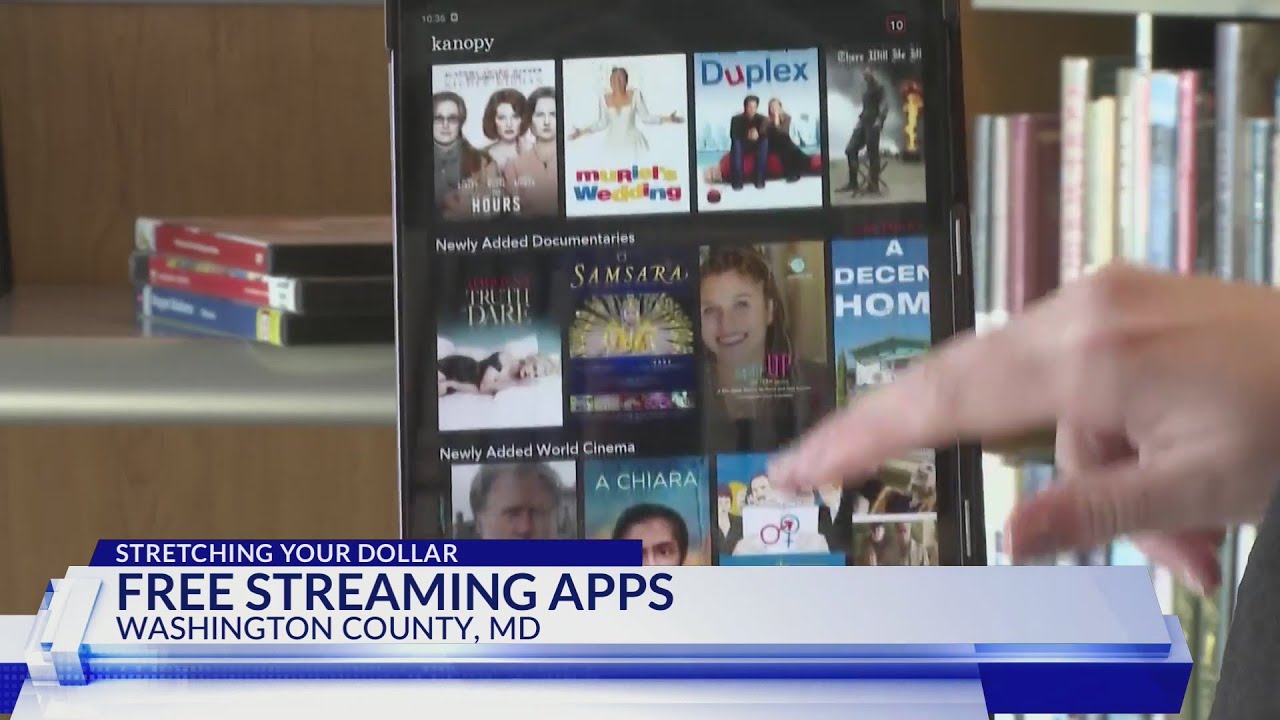 Free streaming app now available to patrons of Washington County Public Library