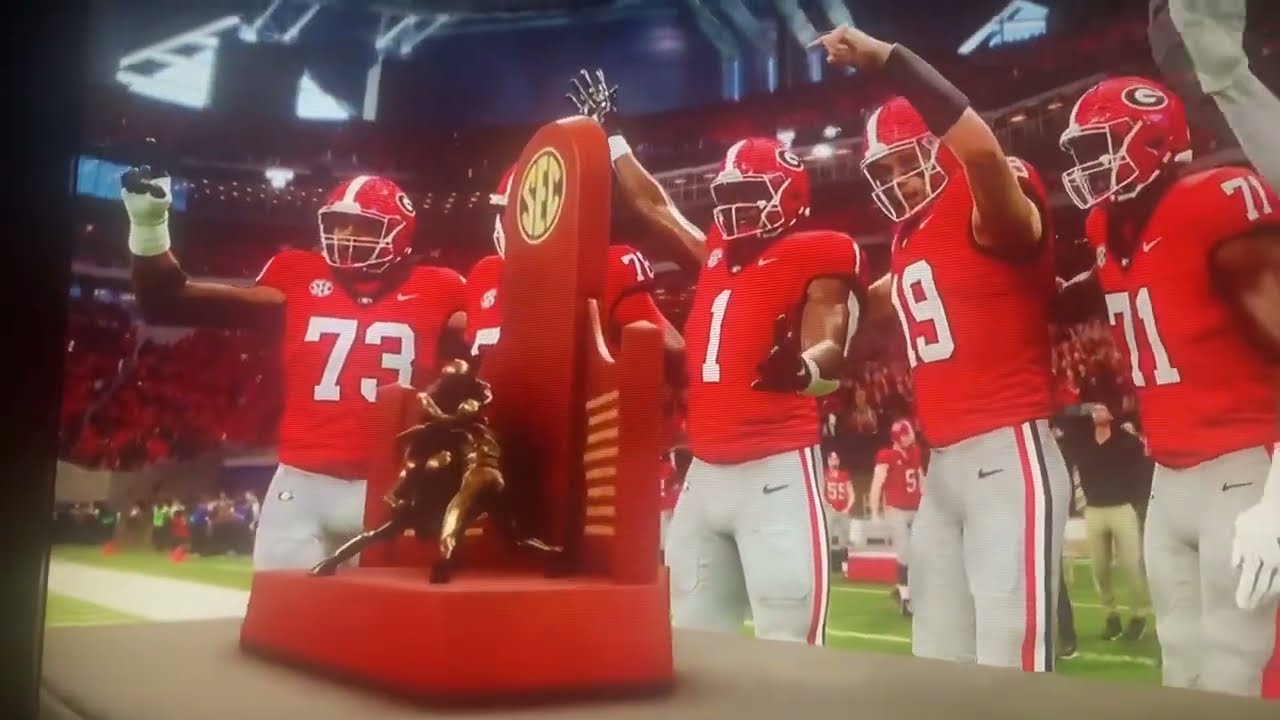 CFP 2024 SEC championship Georgia vs Tennessee : December 7 2024