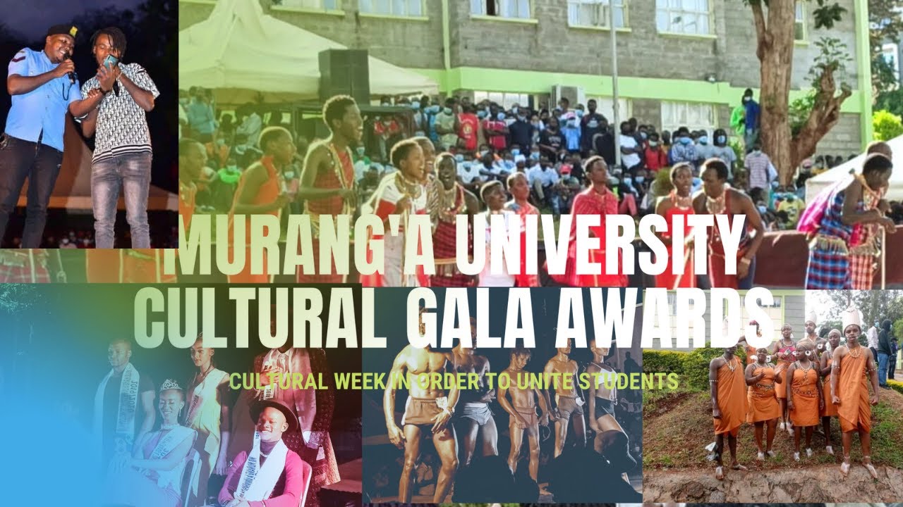 MURANG`A UNIVERSITY OF TECHNOLOGY CULTURAL WEEK GALA AWARDS, ALEX MATHENGE AND JOHNARTO PRESENT