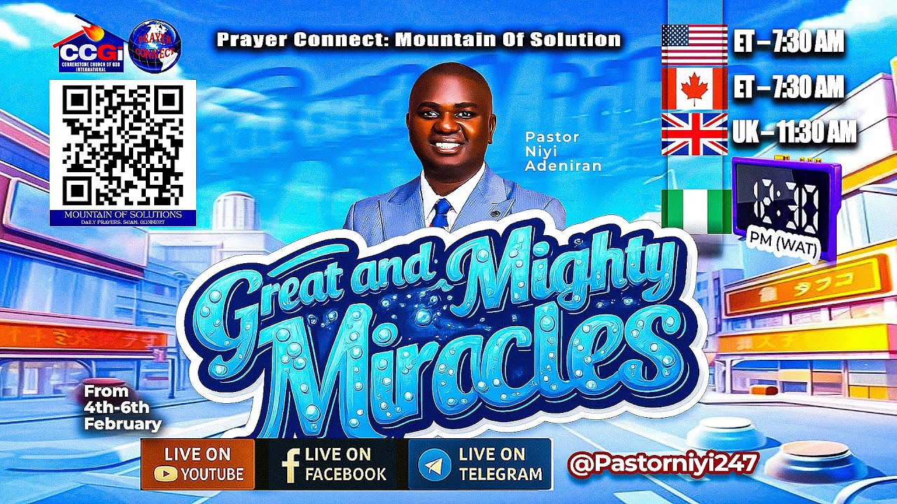 Day1 || Great and Mighty Miracles Prayers with Pastor Niyi Adeniran