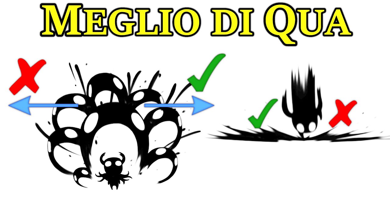 Ø tu gridi A DESTRA oppure A SINISTRA? ~ Hollow Knight