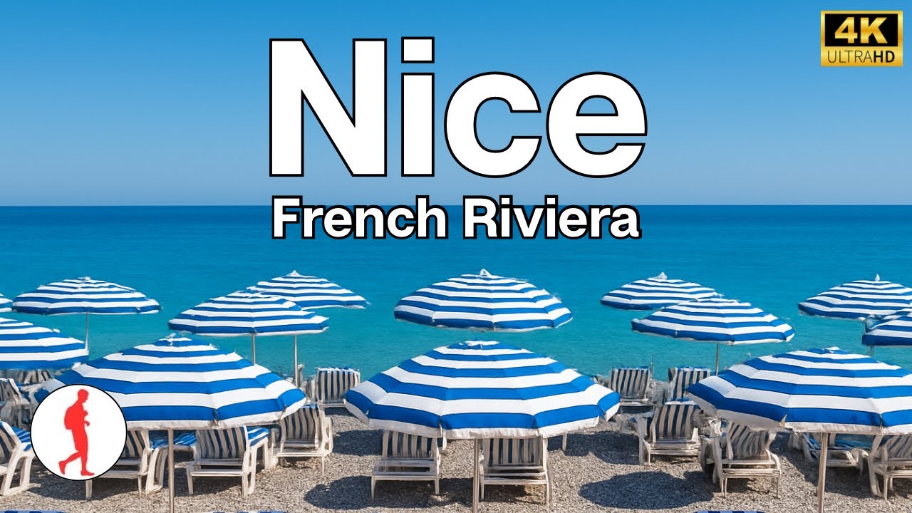 Nice, France - Walking Tour 4K60 HDR | Nomadic Citywalks
