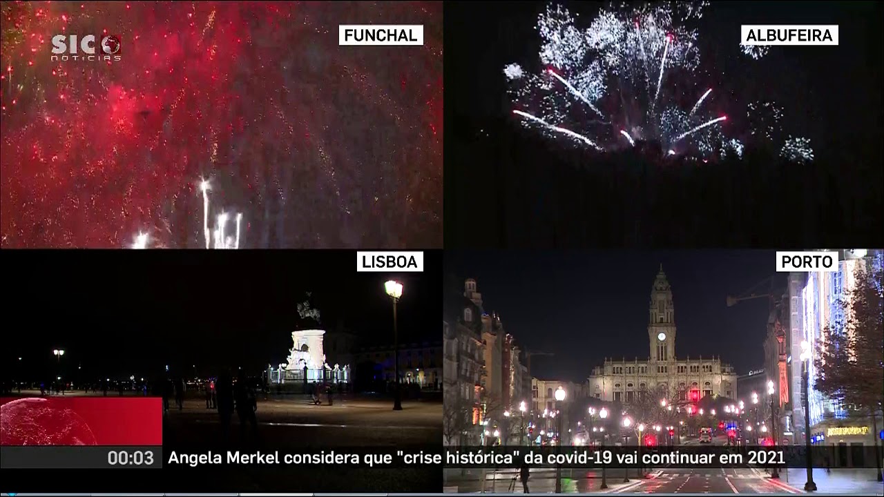 PASSAGEM DE ANO PORTUGAL/MADEIRA - SIC NOTICIAS