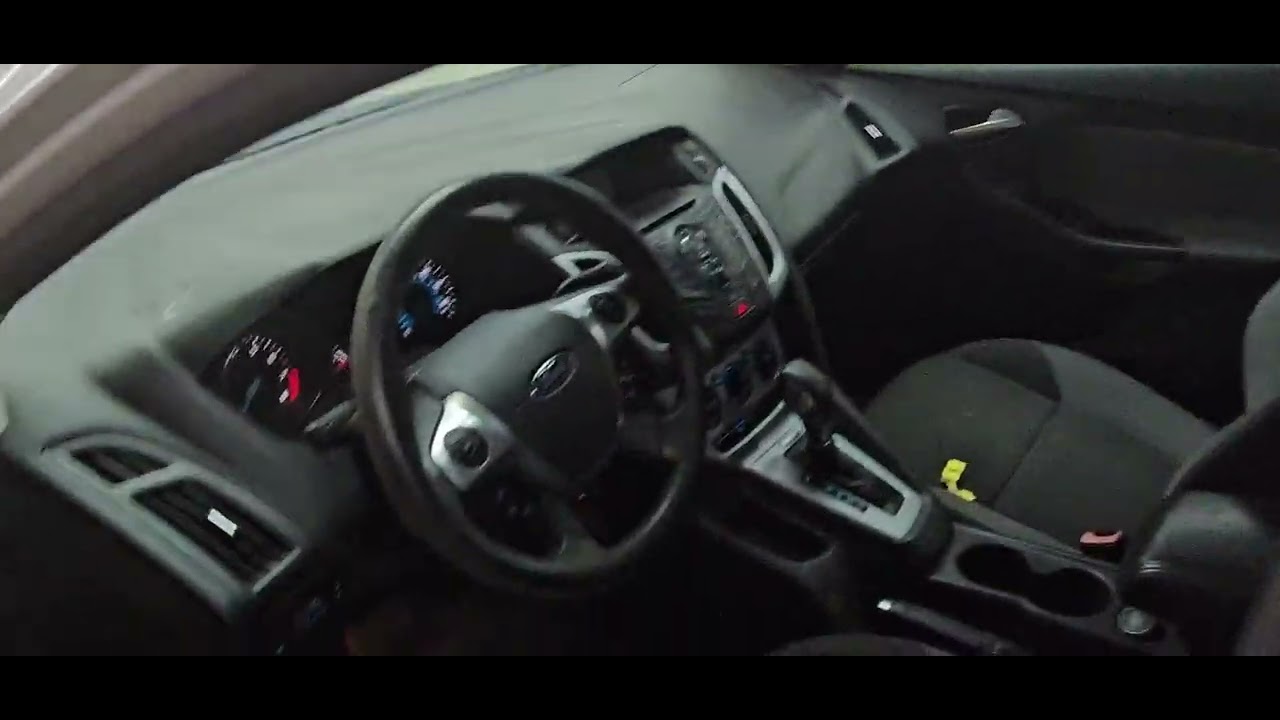 Ford focus greeting interior lights