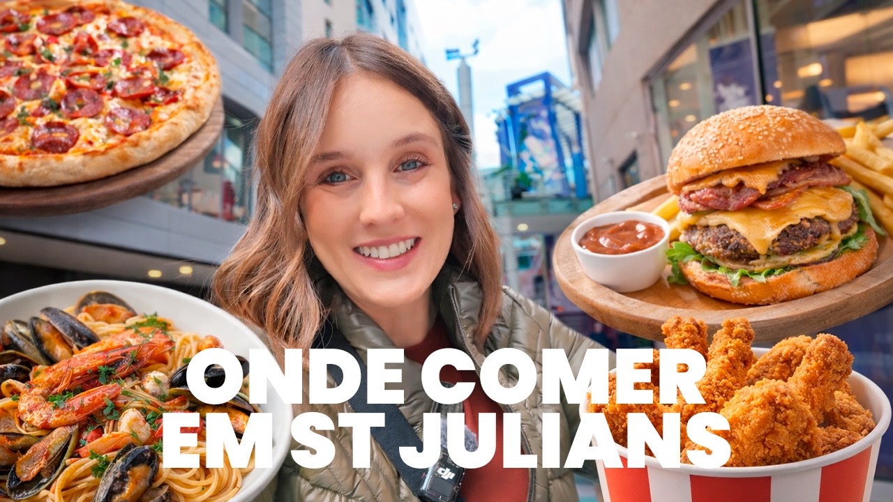ONDE COMER EM ST JULIANS 🇲🇹 PRINCIPAIS OPÇÕES E PREÇOS